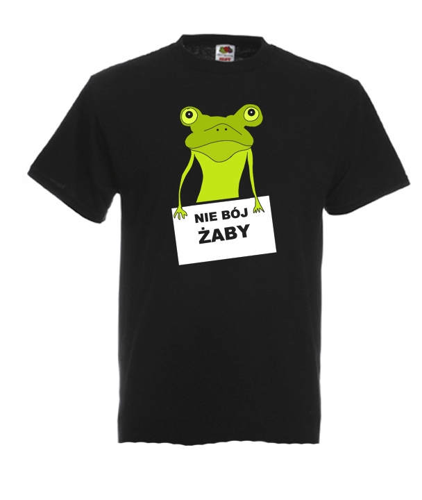 

L Koszulka Męska Żaba Frog Król Parkietu Żabka