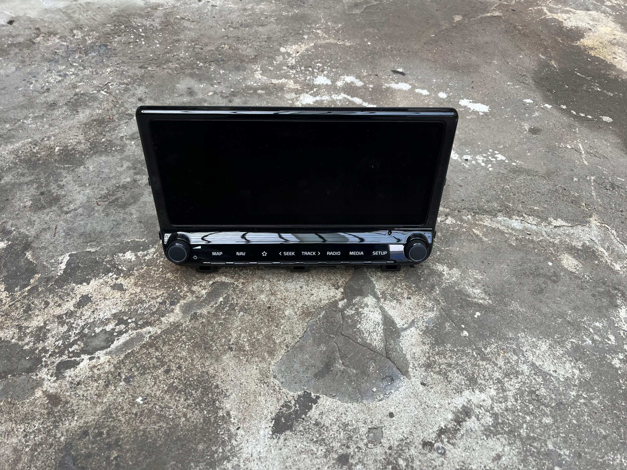 Kia ProCeed III Radio navigation display