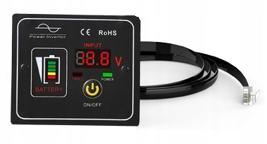 PRZETWORNICA PRADU NAPIECIA 12V 230V 2000W SINUS Input voltage 12 V