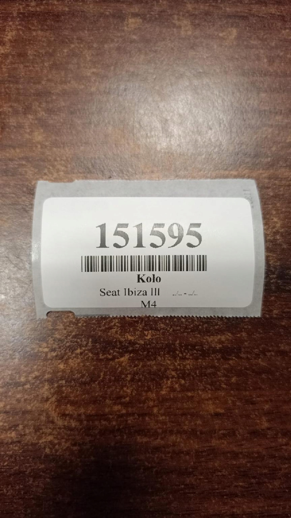 disk stalowa Seat 6.5" x 16" 5x100