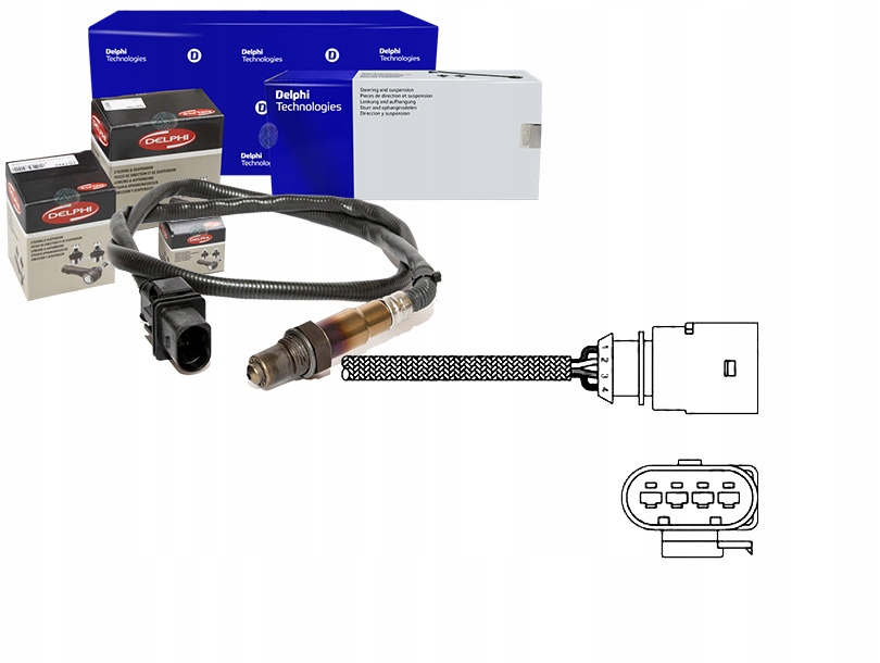 DELES20289-12B1 Lambda Sonda Vw Golf 1,6 04- Asistent řidiče #33