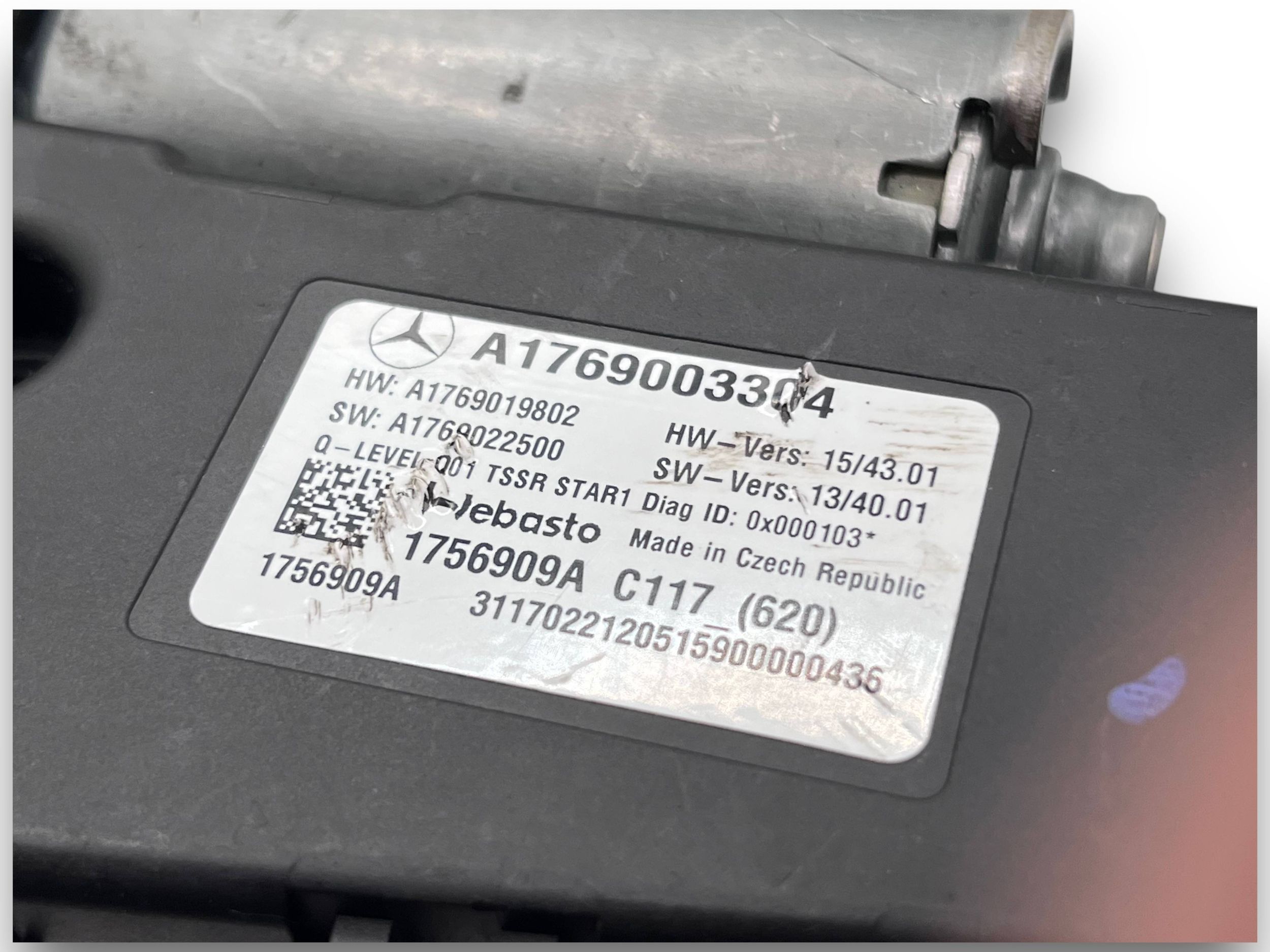 MERCEDES W176 Motor Schiebedach 1769003304 $J