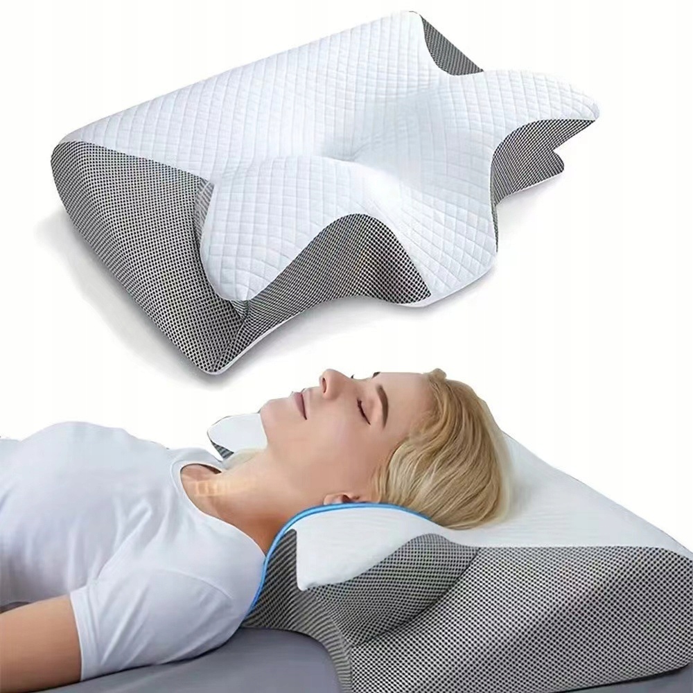 Krková Poduška Z Peny Memory, Ergonomická Ortopedický Vankúš