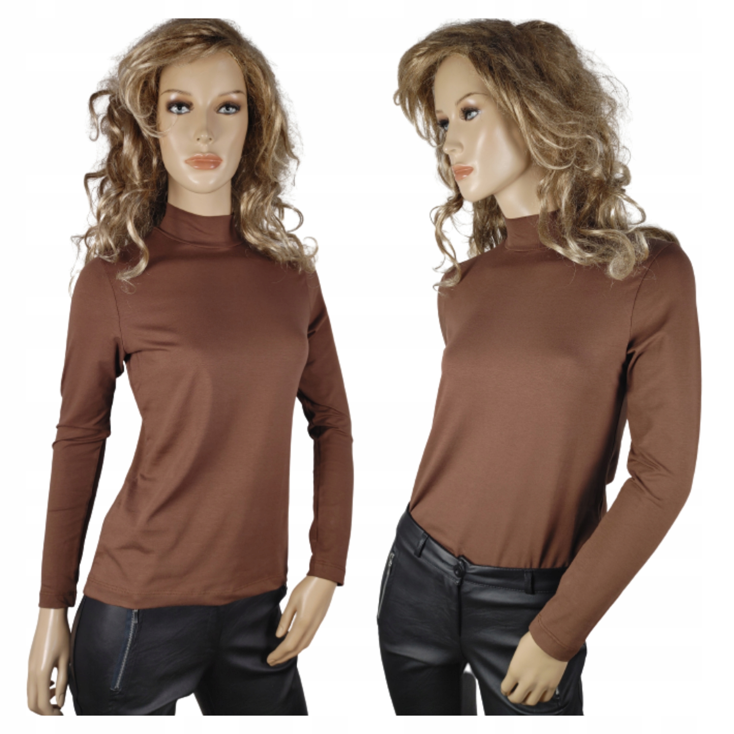 

Półgolf gładka Bluzka Latynka w kolorach roz 34-50