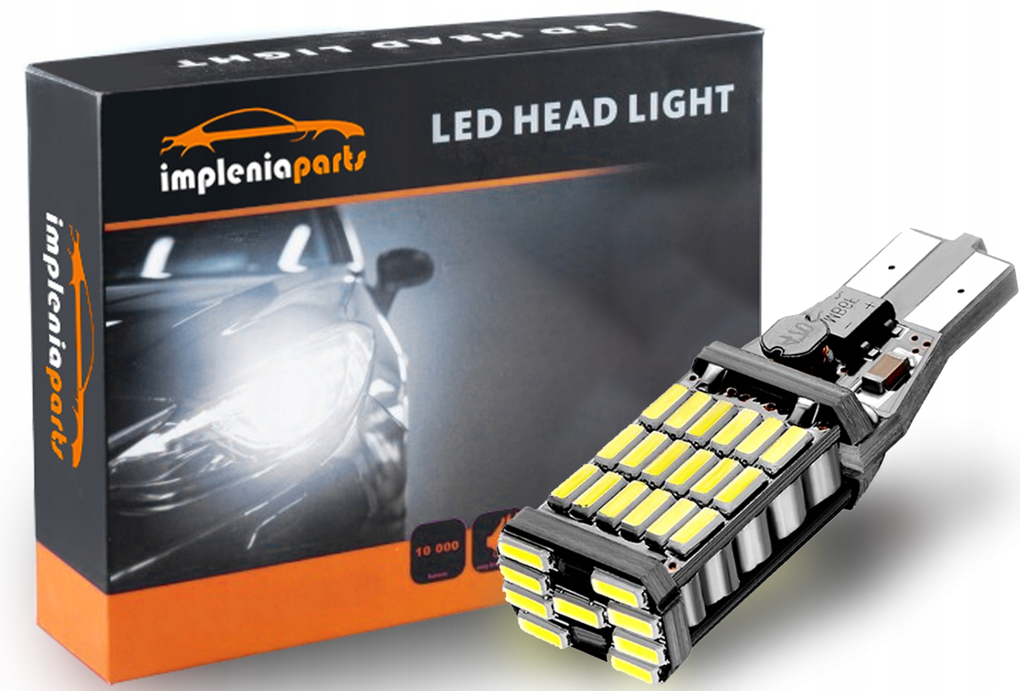 

Żarówka W16W 45 led T15 4014 canbus stabilizator