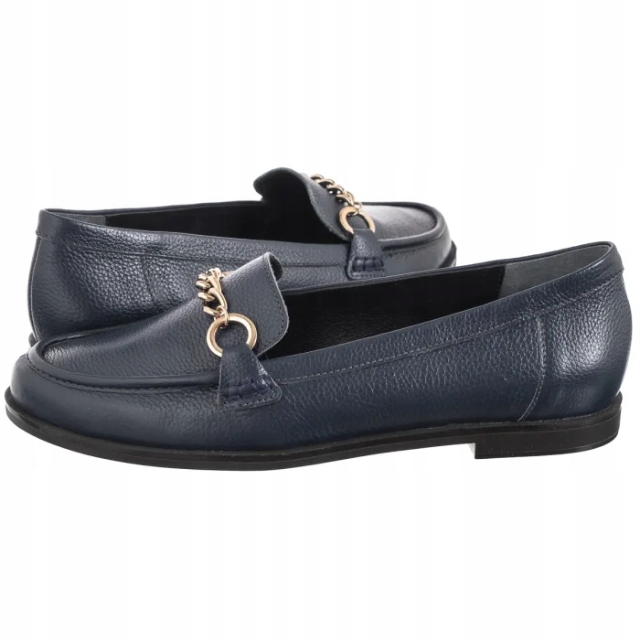 Boty Mokasíny Polobotky Dámské Ryłko Tmavě modré 1MP90_DX _5TI