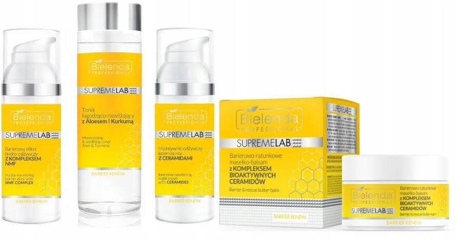 Bielenda Zestaw Barrier Renew Do Twarzy Cera Sucha