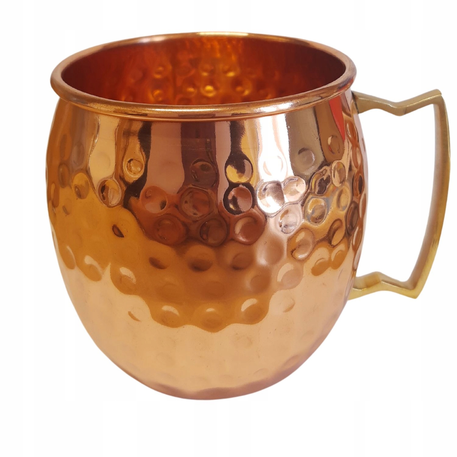

Kubek miedziany młotkowany antybakteryjny 450ml