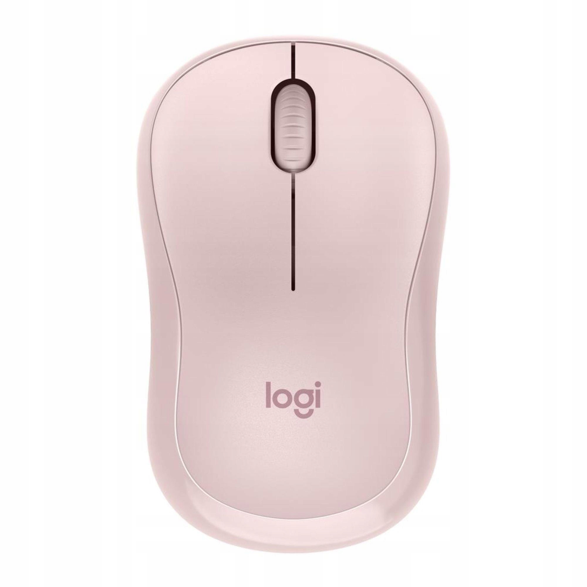 Mysz bezprzewodowa Logitech M240 Silent optyczna różowa
