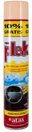 ATAS PLAK 750ML - 10% GRATIS SPRAY NABŁYSZCZAJĄCY DO KOKPITU BRZOSKWINIA