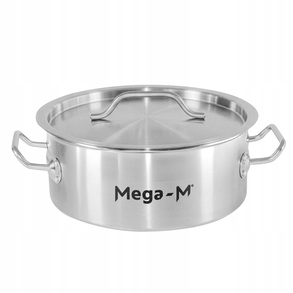 Hrnec s poklicí 5L 25CM na indukci a plyn Mega-M Standard