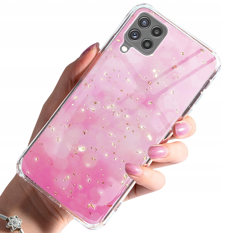 

Etui Case Wzór Szkło 9H do Samsung Galaxy A22 4G