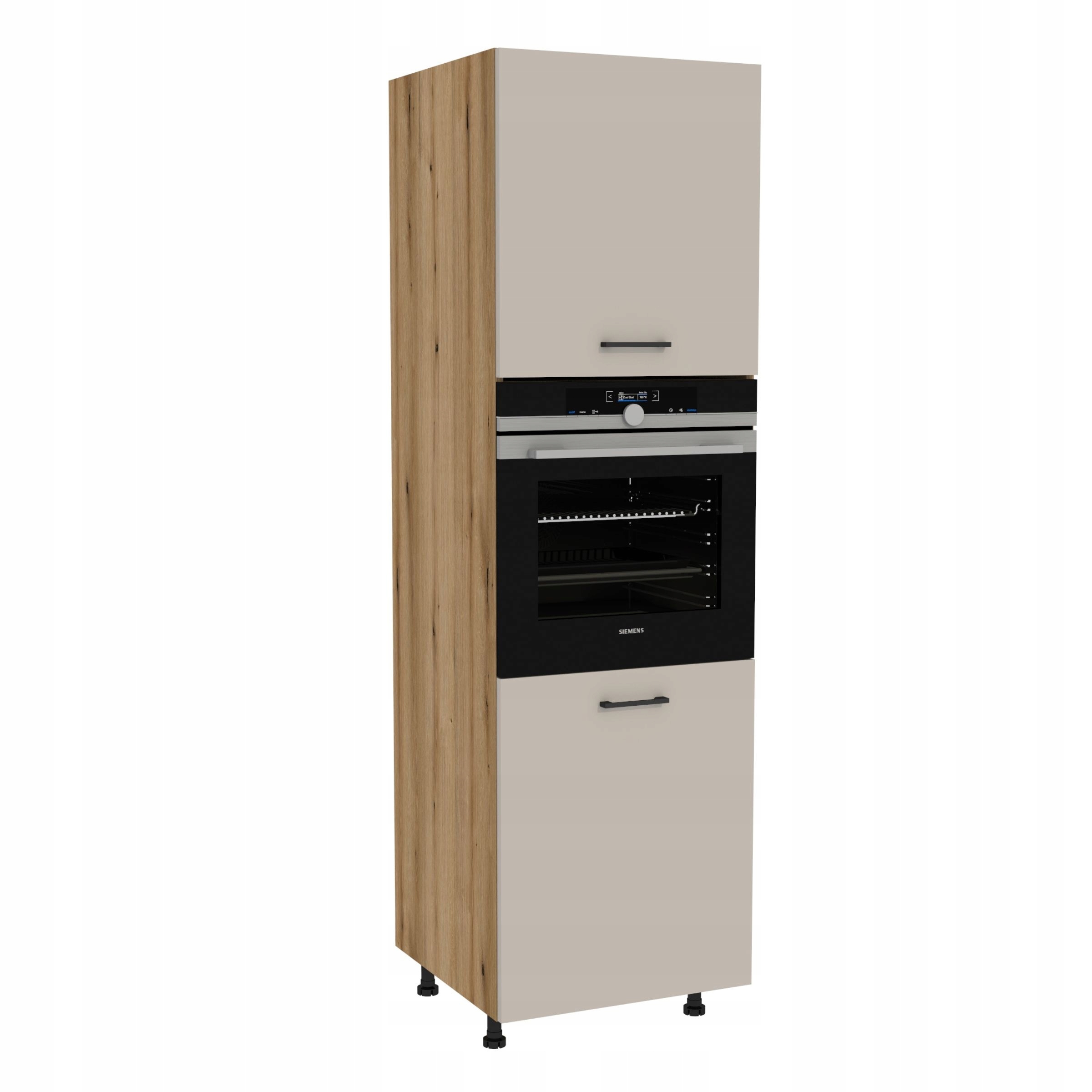 Kuchyňská skříňka sloupek pod troubu 60/197 Capri Dub Evoke přední Kašmír