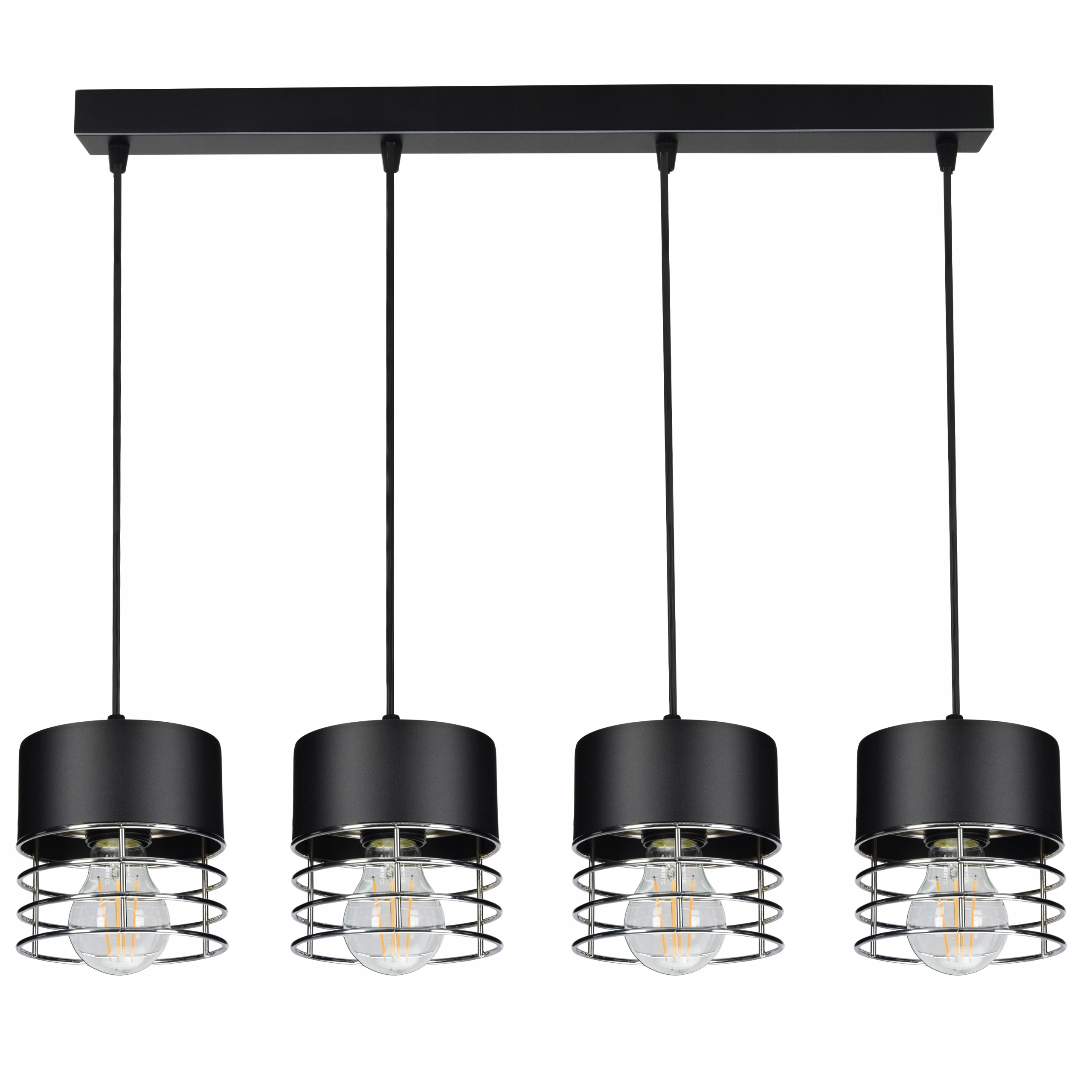 

Lampa Żyrandol Led Sufitowa Wisząca Vigo III Chrom