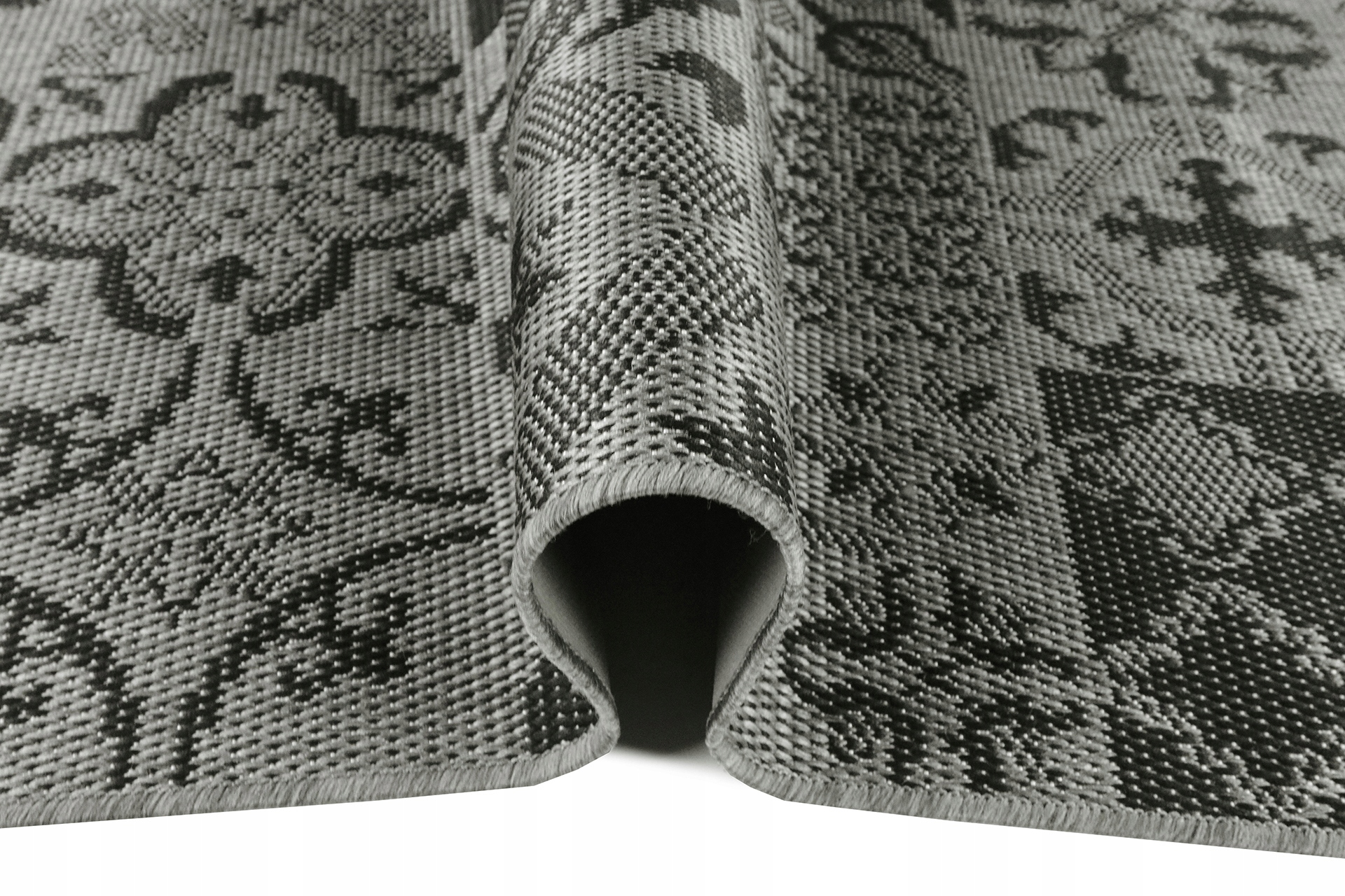 CHODNIK SZNURKOWY 100cm PŁASKO TKANY ALMERIA - ŻEL Grubość 6 mm