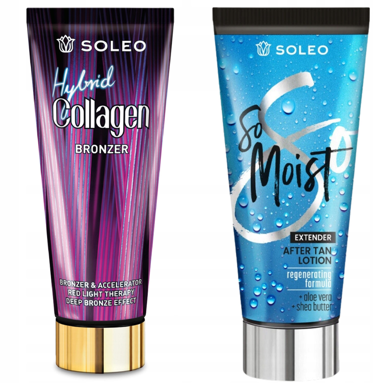 Soleo Hybrid Collagen So Moist po opalování Grati