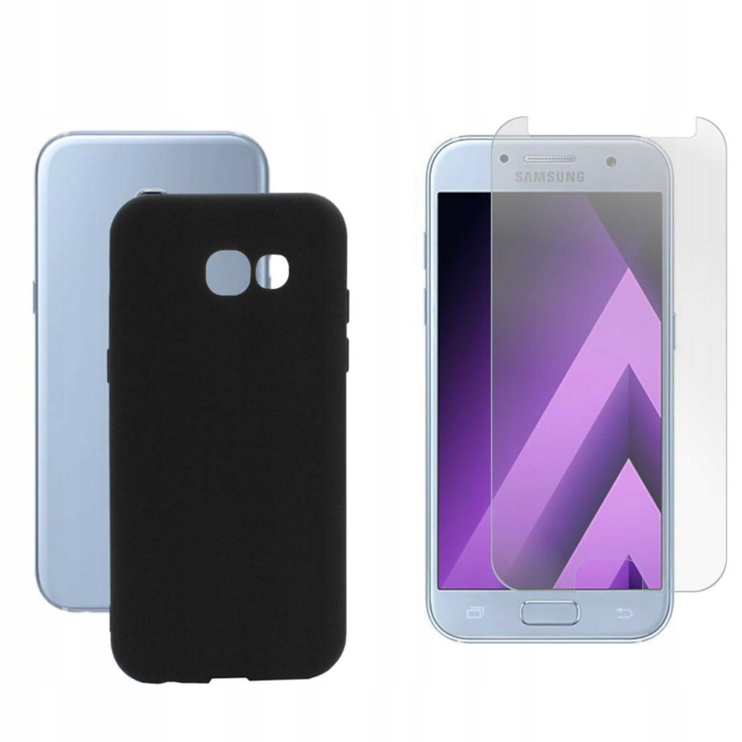 

Etui Jelly do Samsung A5 2017 A520 czar Matt+szkło