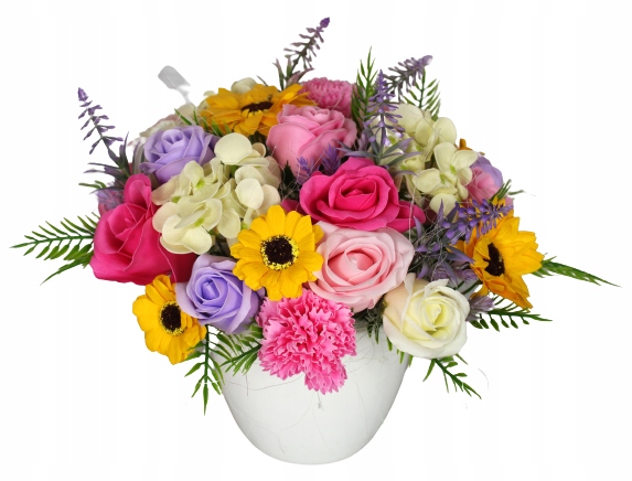 

Bukiet Kwiaty Mydlane Flower Box Mydło