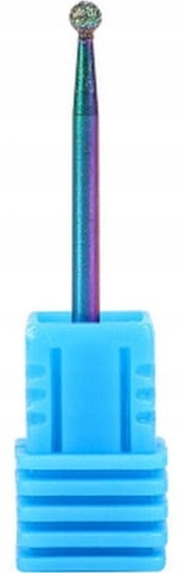 

Frez Diamentowy tęcz. Kulka 4mm do skórek 720-11T