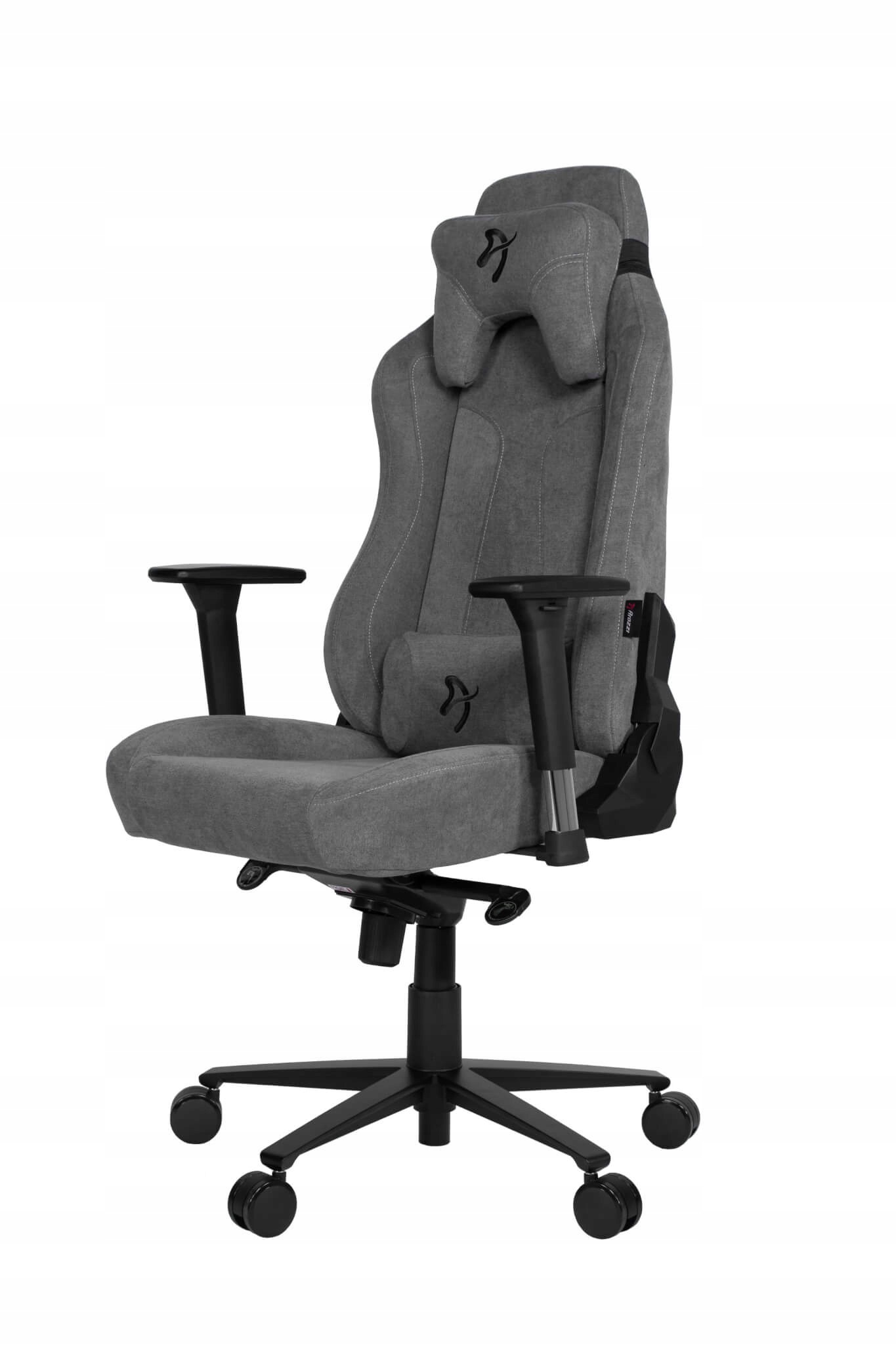 Arozzi Fabric Upholstery Gaming chair Vernazza Soft Fabric Ash