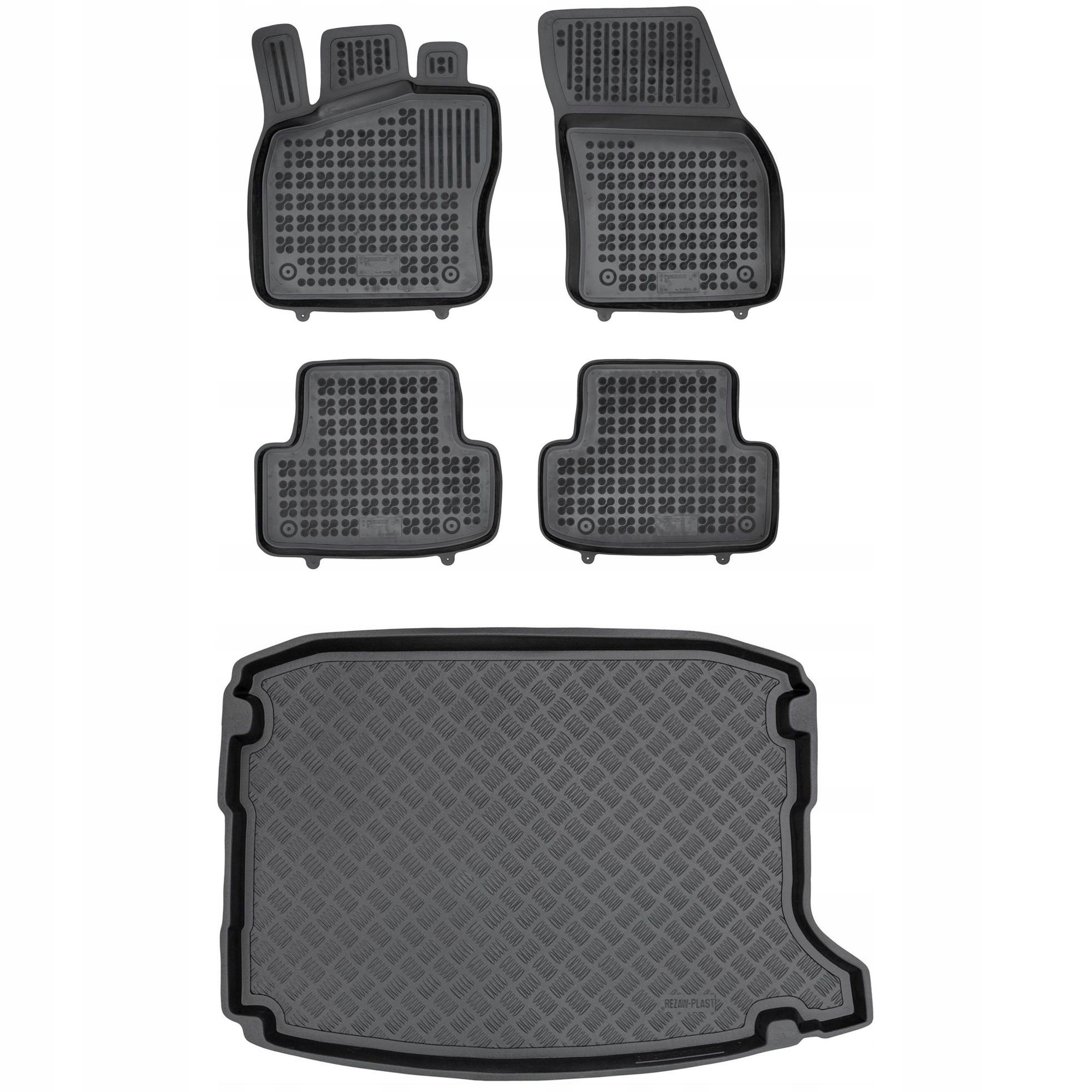 Sada kobercov a rohoží Seat Ateca od roku 2016, jedna podlaha batožinového priestoru s kompletom