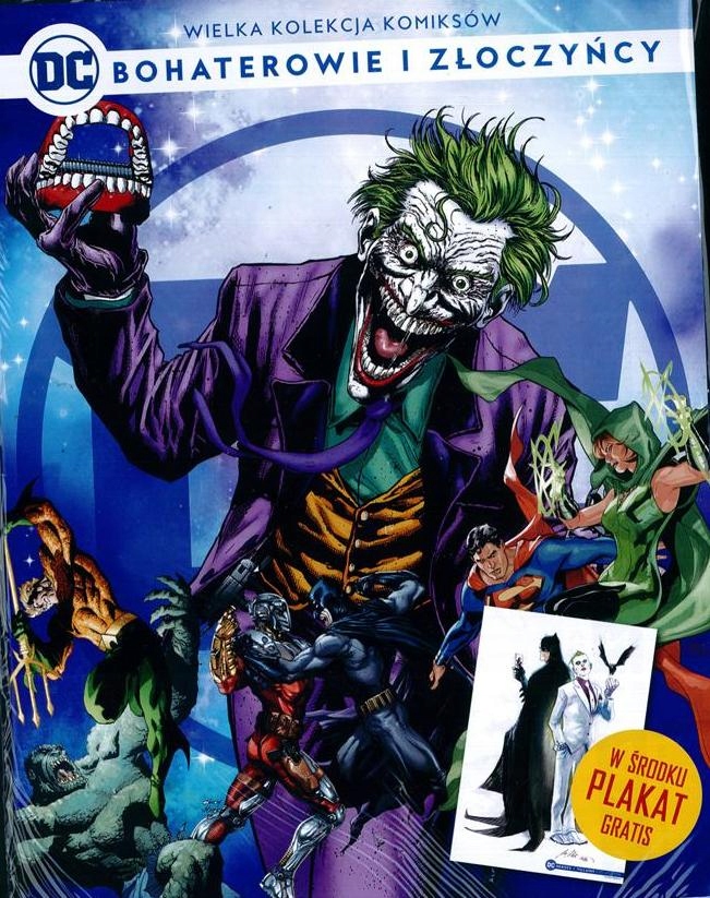 DC BOHATEROWIE I ZŁOCZYŃCY nr 1 BATMAN Nośnik książka papierowa