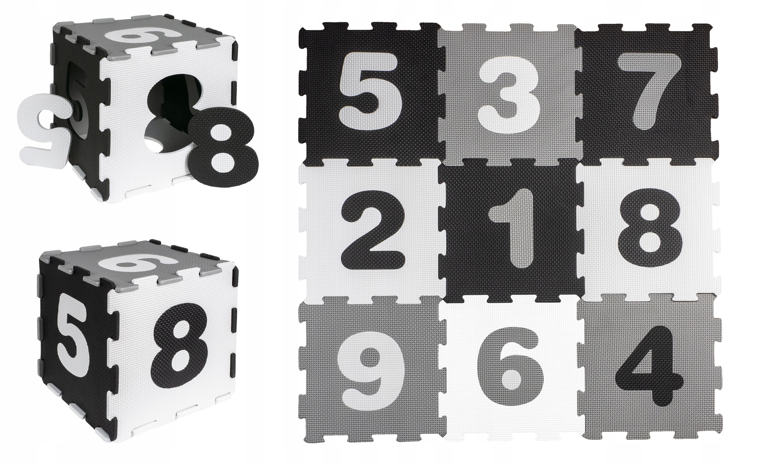 

Smily Play Puzzle mata piankowa edukacyjna duża