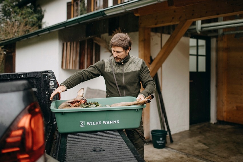 Zielony pojemnik kuweta na zwierzynę LANDIG Rodzaj pojemnika inny