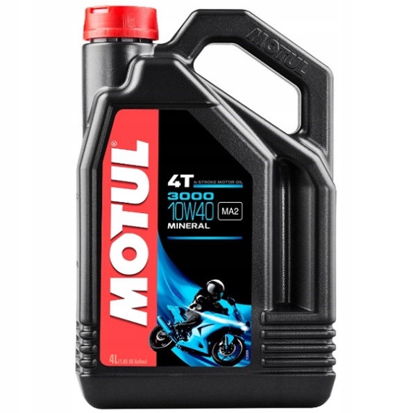 

Olej Silnikowy Motocyklowy Motul 10W40 3000 4T 4L