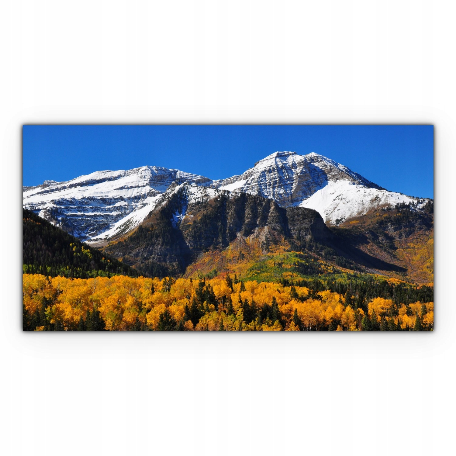 

foto-obraz na płótnie 120x60 Śnieg Góry Krajobraz