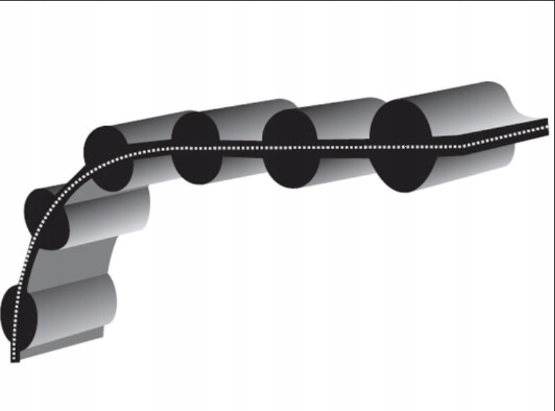 Ozubený remeň Castelgarden TC122 Honda HF2220H Stiga Estate 122 pohon