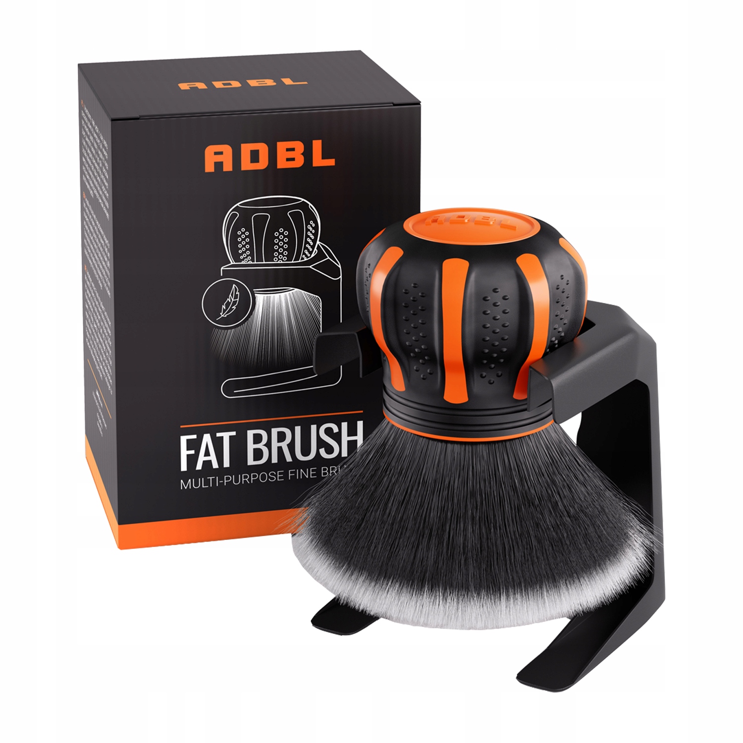 Delikatny Pędzel Z Miękkim Włosiem do dużych powierzchni Adbl Fat Brush