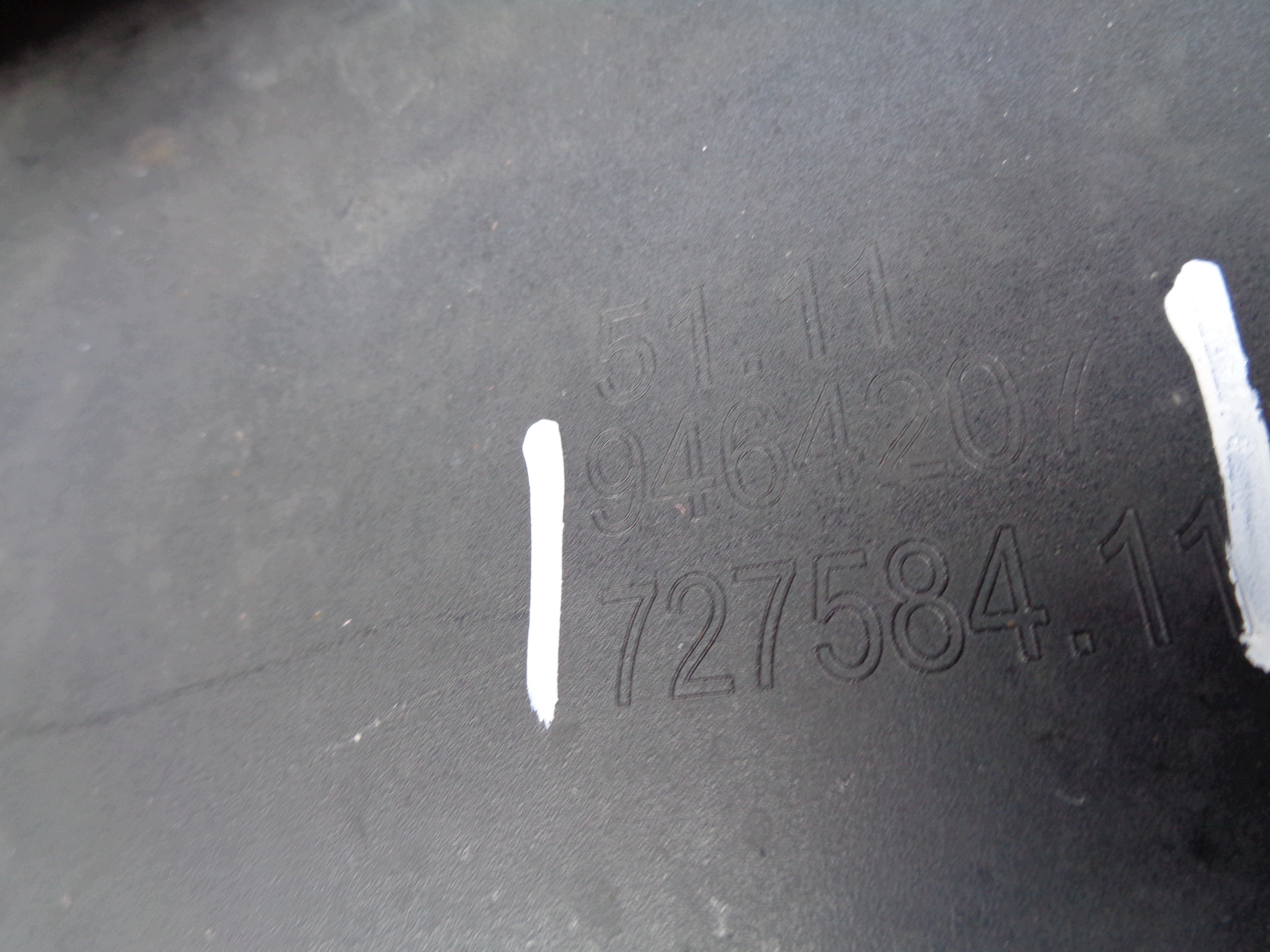 front bumper BMW 5 G30 G31 LIFT NR 53372