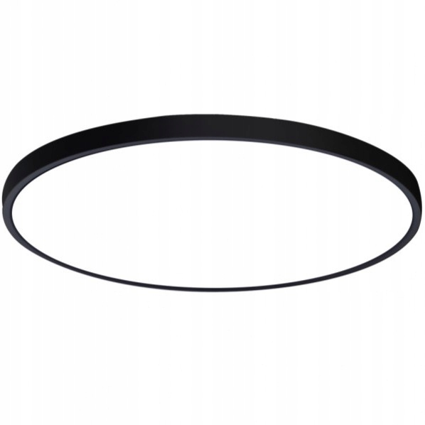 Stropné Svietidlo stropná Led lampa čierna do kuchyne a jedálne nad stôl Alata 48 cm