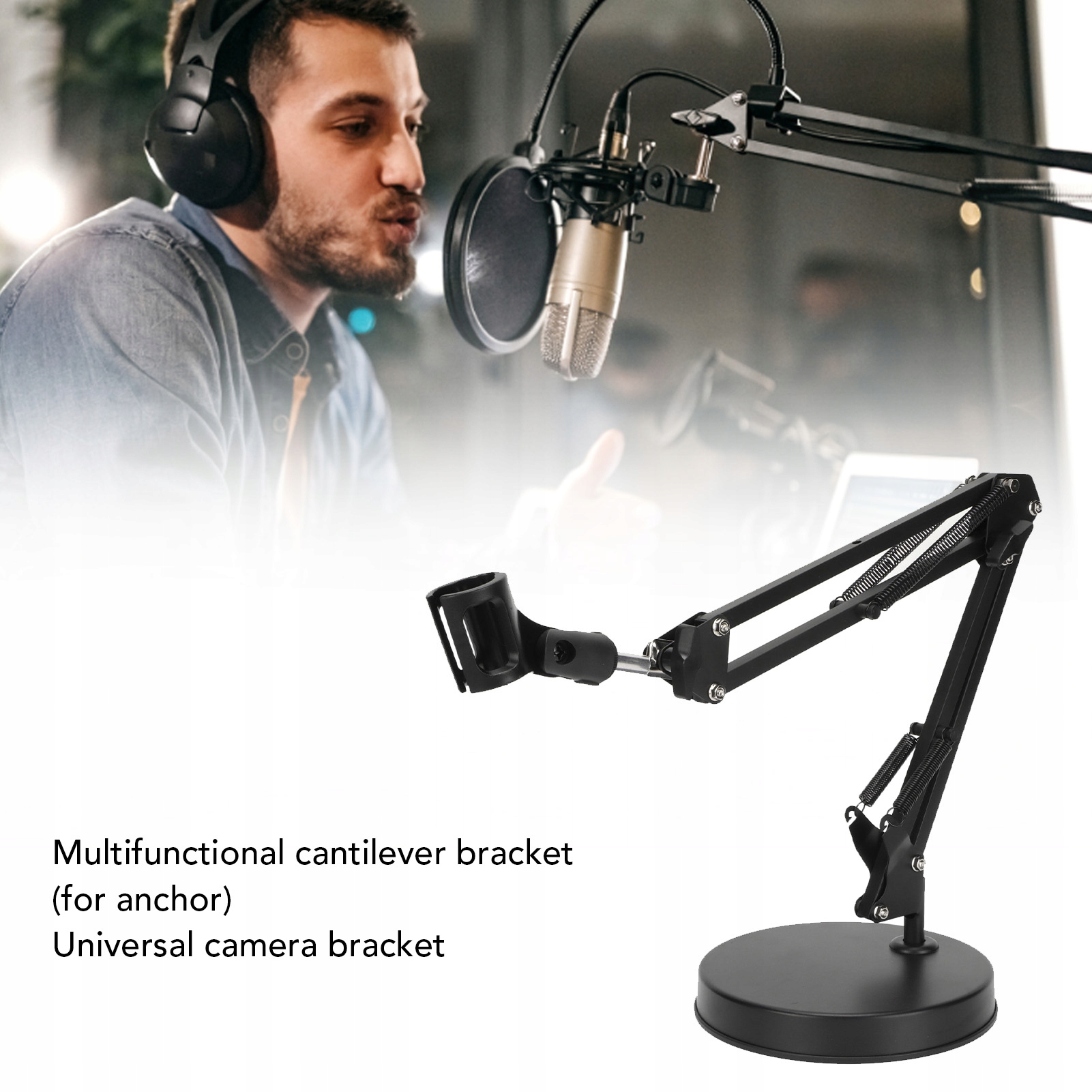 Stojak na ramię mikrofonu Profesjonalny kątowy Kod producenta 9574114