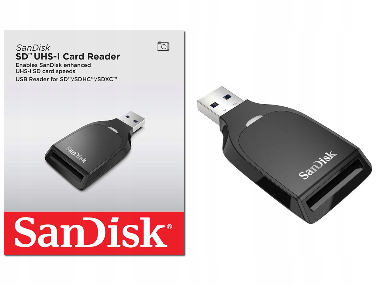 

Czytnik Kart Sd Uhs-i Usb 3.0 170/90 Mb/s Sandisk