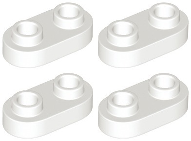 

Lego 35480 Płytka Łącznik biała Nowa (1g) 4 szt.