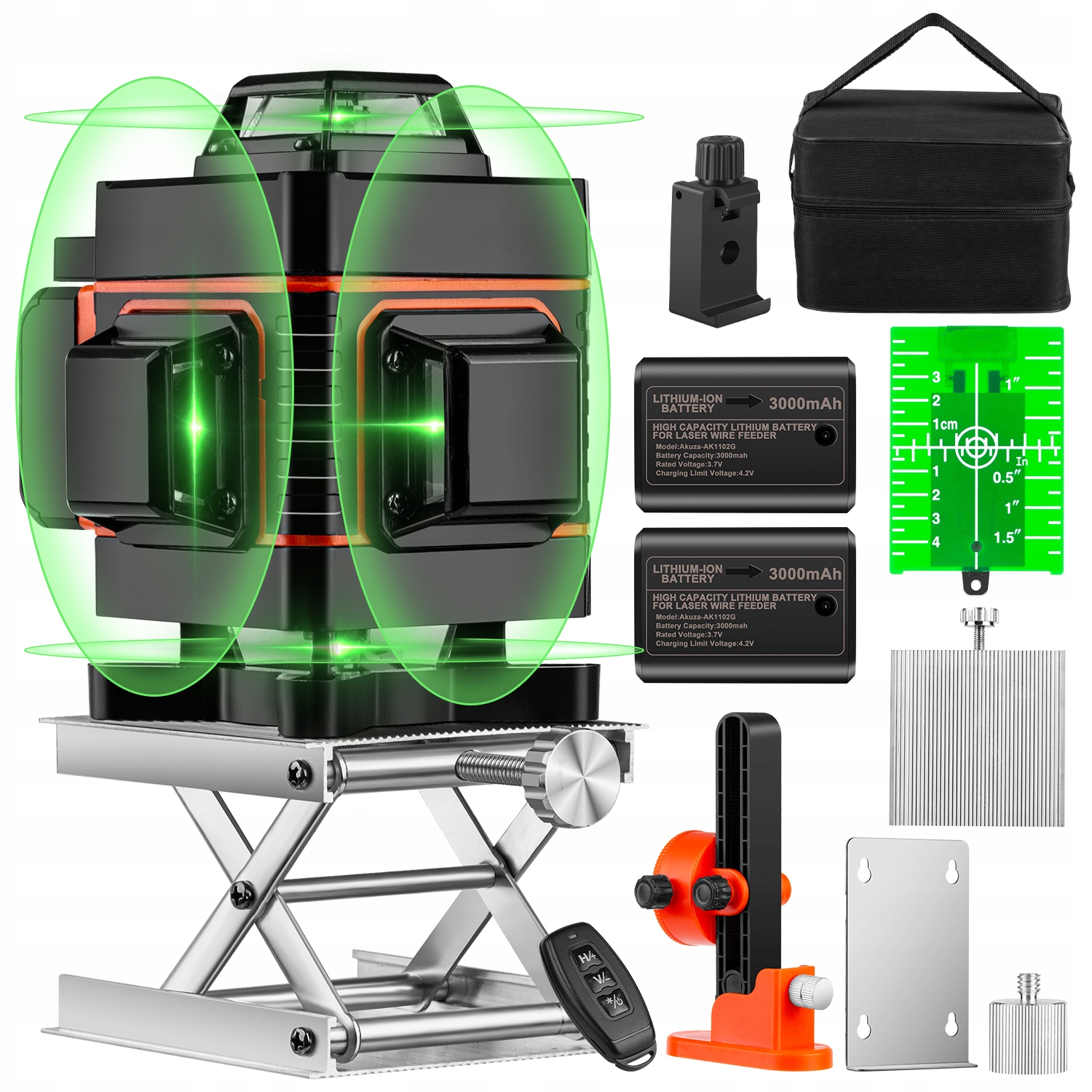 POZIOMICA LASEROWA 360° LASER KRZYŻOWY 4D 16 linie