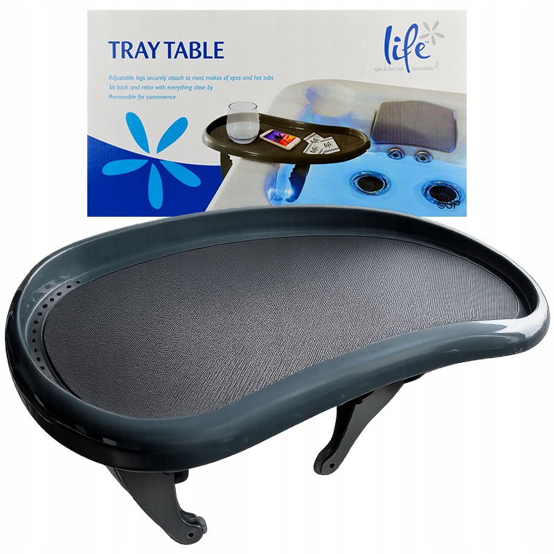 Life Tray Table Barek – stolek do vířivky pro zahradní bazén Spa
