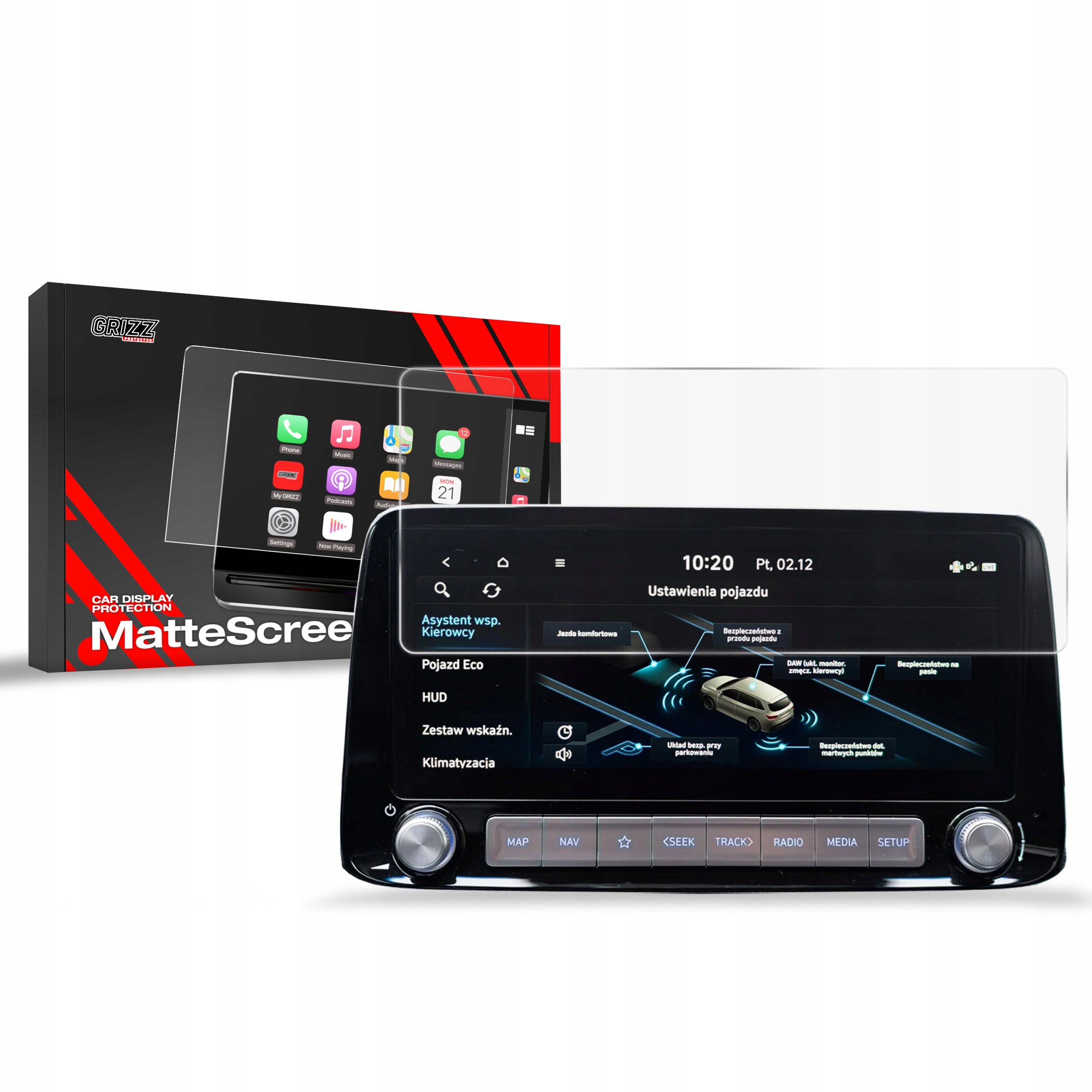 Folia Antyodciskowa do Hyundai Kona Electric (2018-2023)