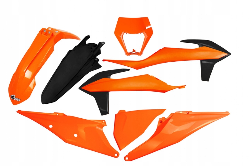 Plastová sada Ufo vo farbe Oem (2021) Ktm Exc/exc-f KTKIT527@999X