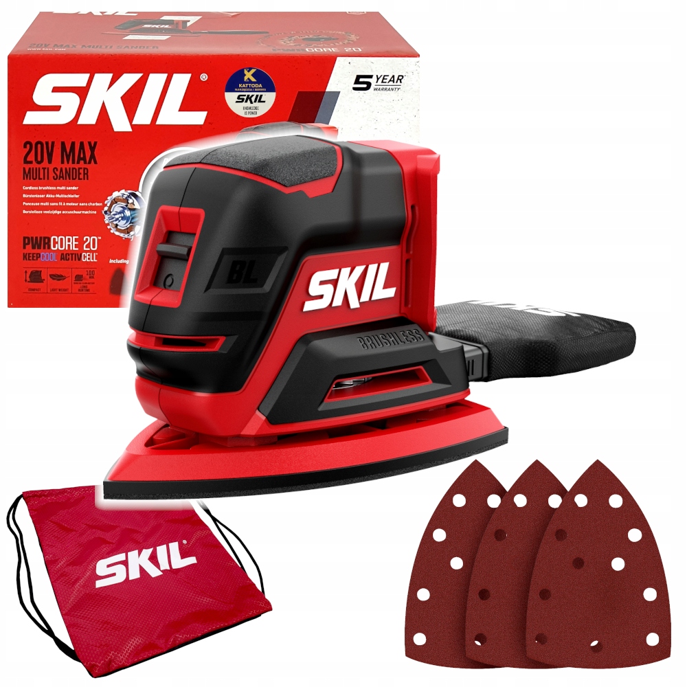 Szlifierka wielofunkcyjna Skil 20V 3715 Delta Body Solo