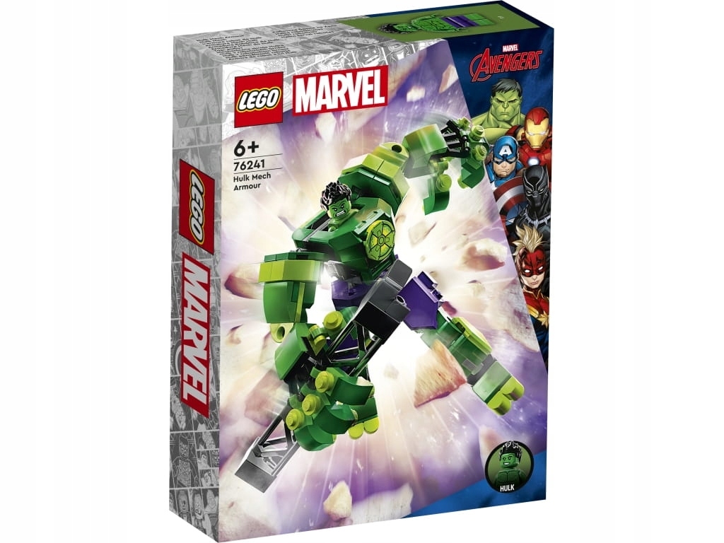 

Lego Marvel: Mechaniczna zbroja Hulka (76241)