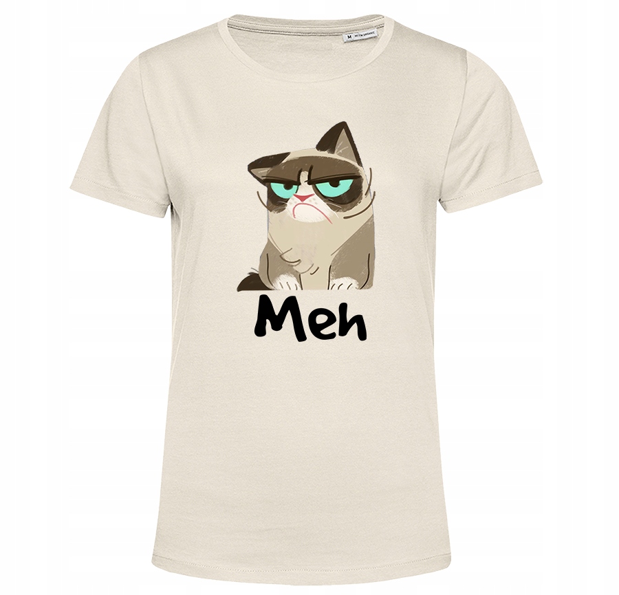 Koszulka kot meh kotek koteł grumpy cat L