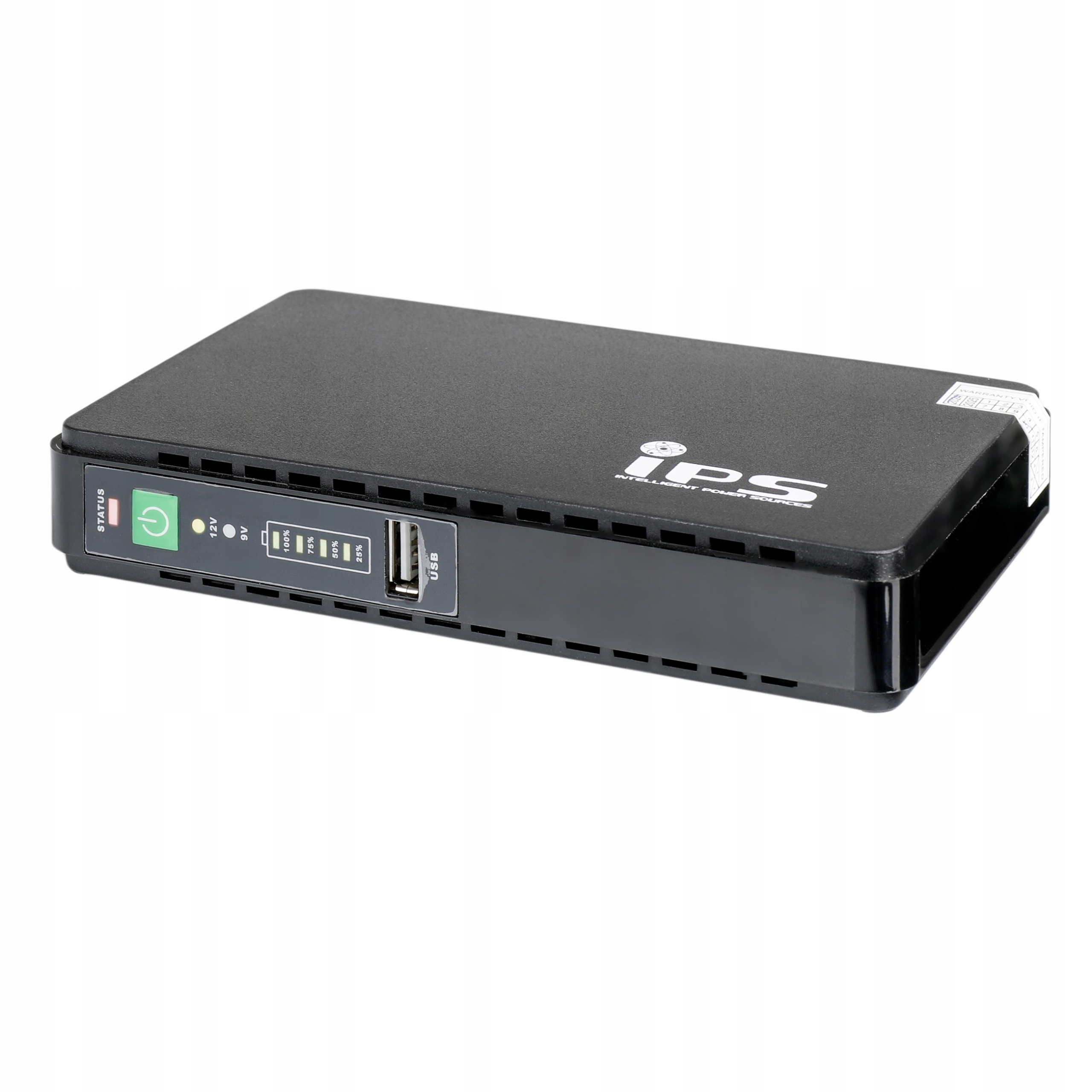 RouterUPS-15-POE: RouterUPS-15-POE: DC Ups 15W 9V/1,33A nebo 12V/1,25A a