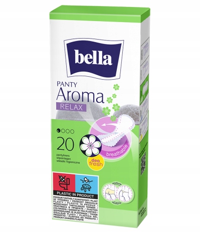 

Wkładki Bella Panty Aroma Relax higieniczne 20szt