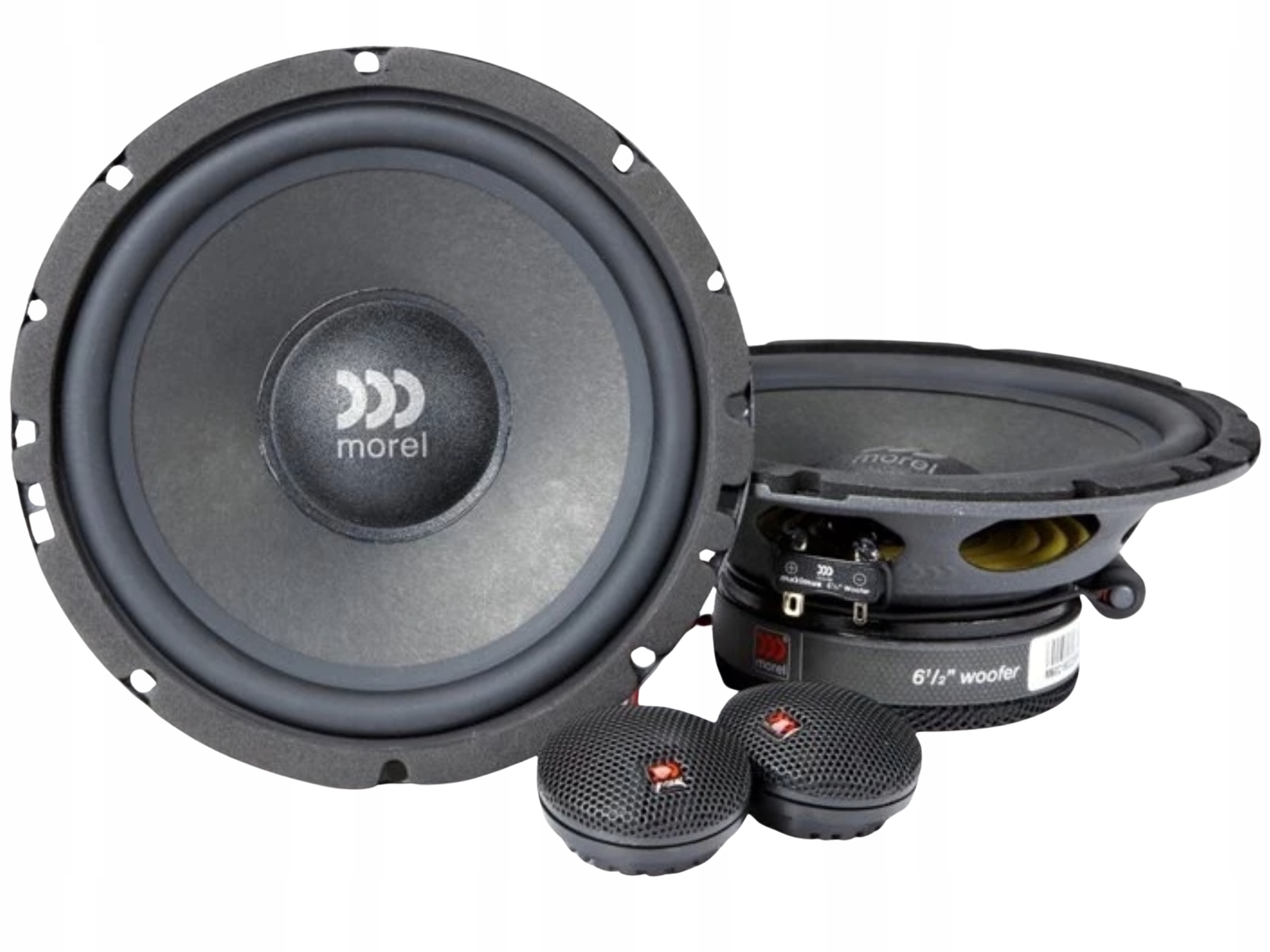 Sada Automobilových reproduktorů 90W Rms 94dB Morel Maximo Ultra 602HE Mkii
