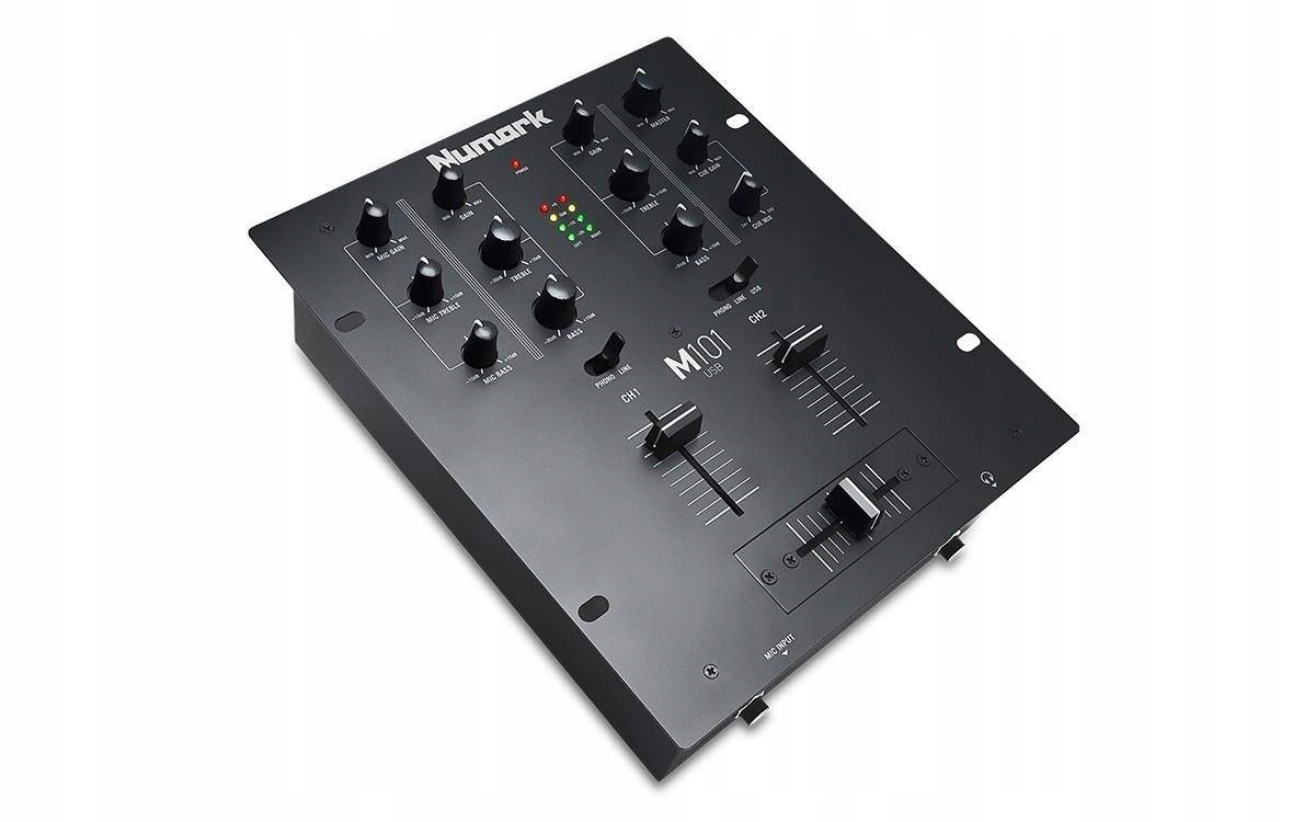 Numark M101 Usb Black dvojkanálový mixér
