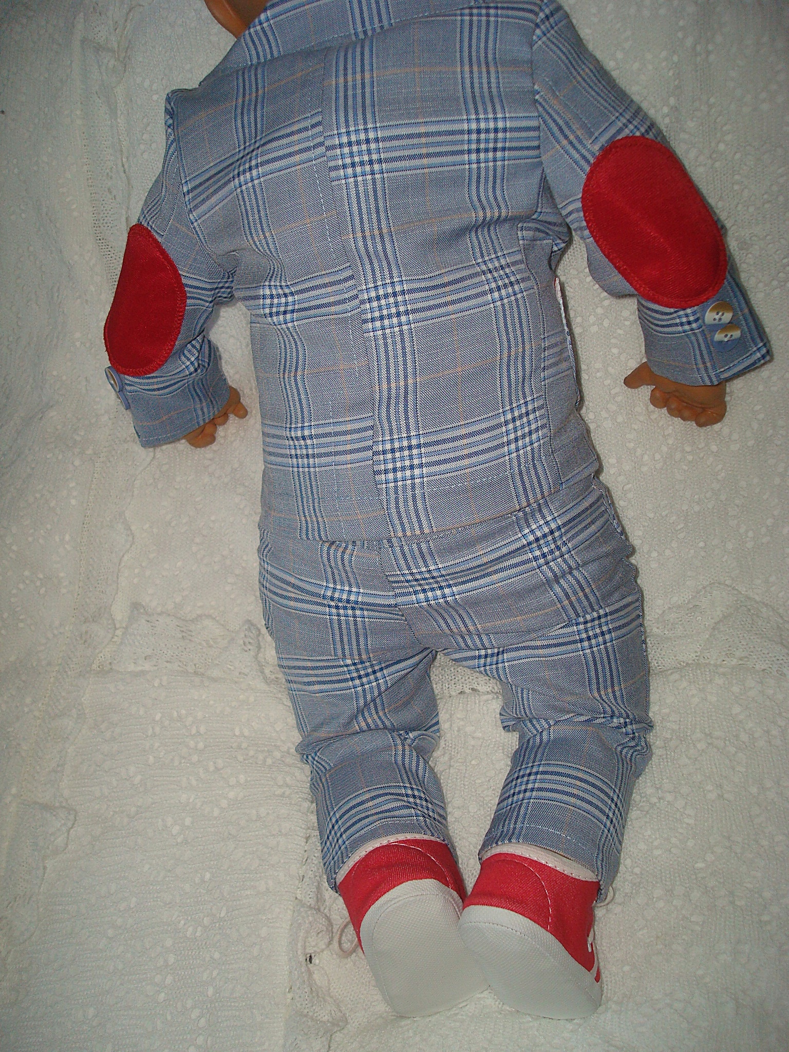 MARYNARKA KOMPLET UBRANKO/CHRZTU/WESELE/80 INNE Marka bez marki