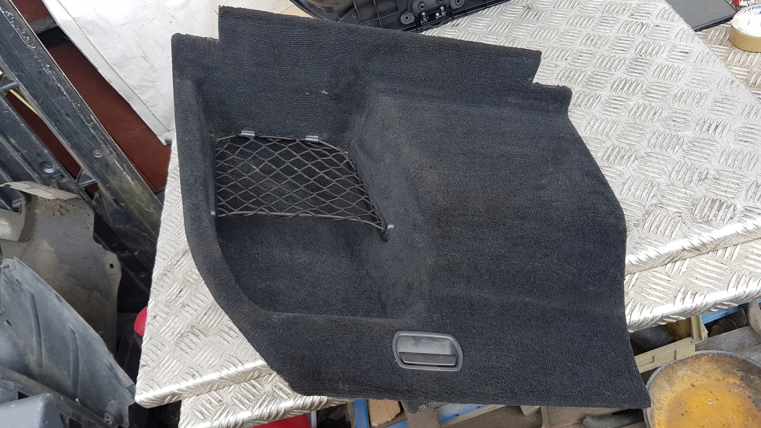 MERCEDES W212 side upholstery boot right KOMBI
